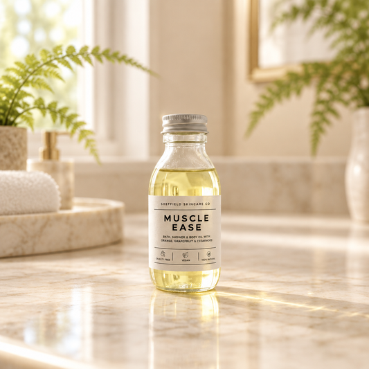 Muscle Ease Bath, Shower and Massage Oil