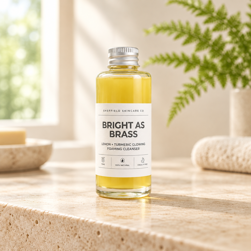 Bright as Brass Foaming facial cleanser