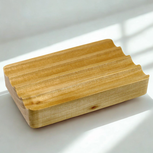 Sutainable wooden soap dishes