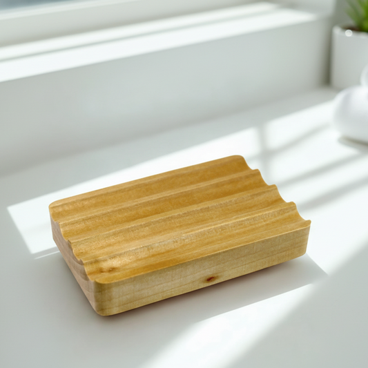 Sutainable wooden soap dishes