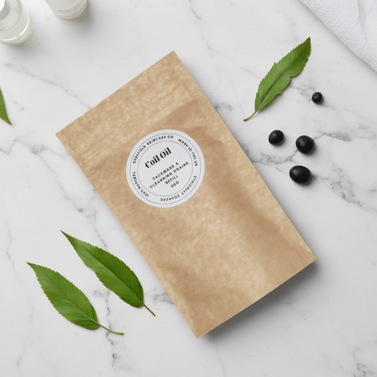 Coil oil face mask refil