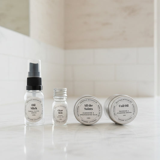 Detoxing mini facial set