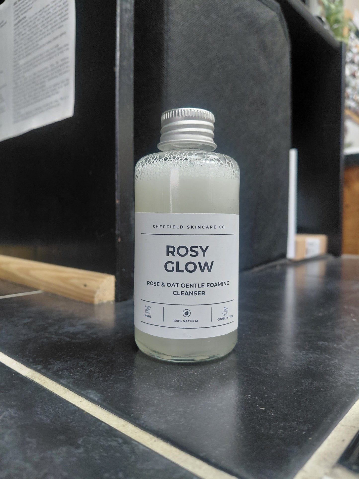Rosy Glow Foaming Facial Cleanser