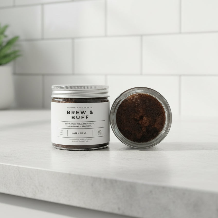 Brew and Buff Facial scrub 60g