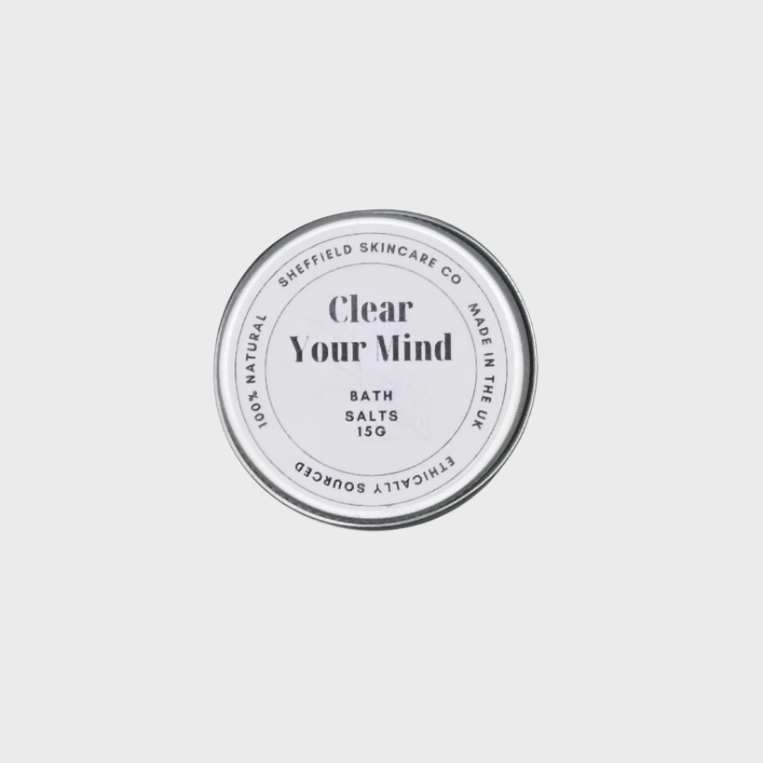15g Clear your mind bath salts