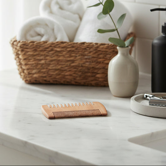 Wooden Beard Comb