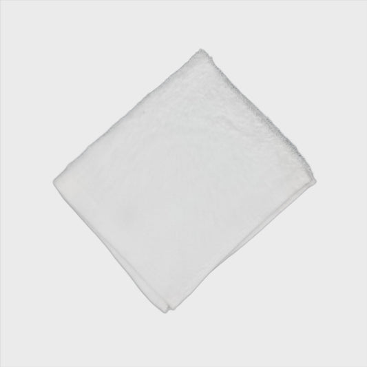 White Cotton Flannel