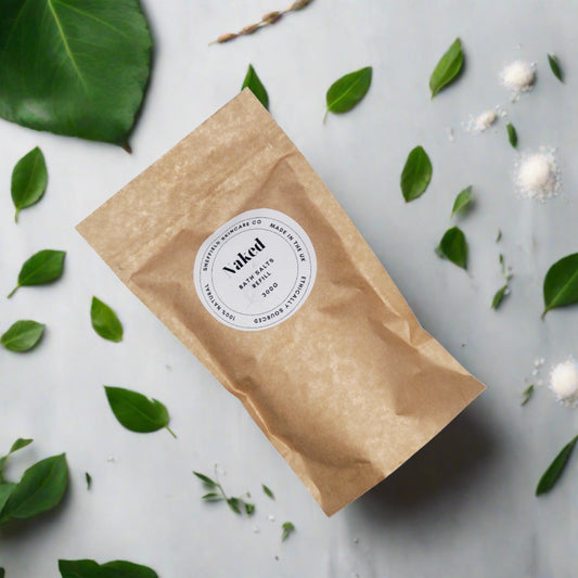 Naked bath salts 300g refil