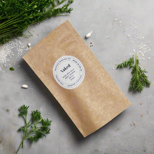 Naked body scrub refil