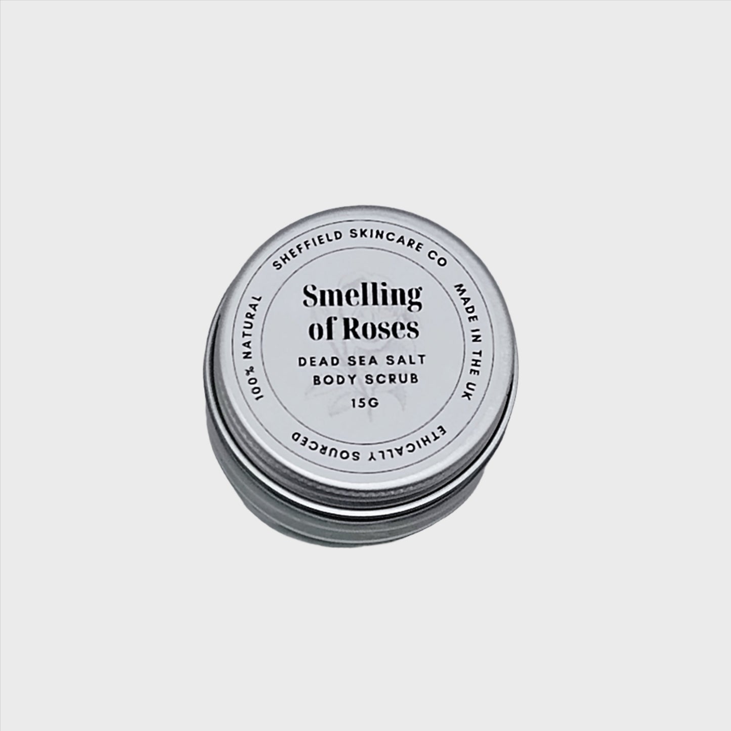 smelling of roses body scrub 15g