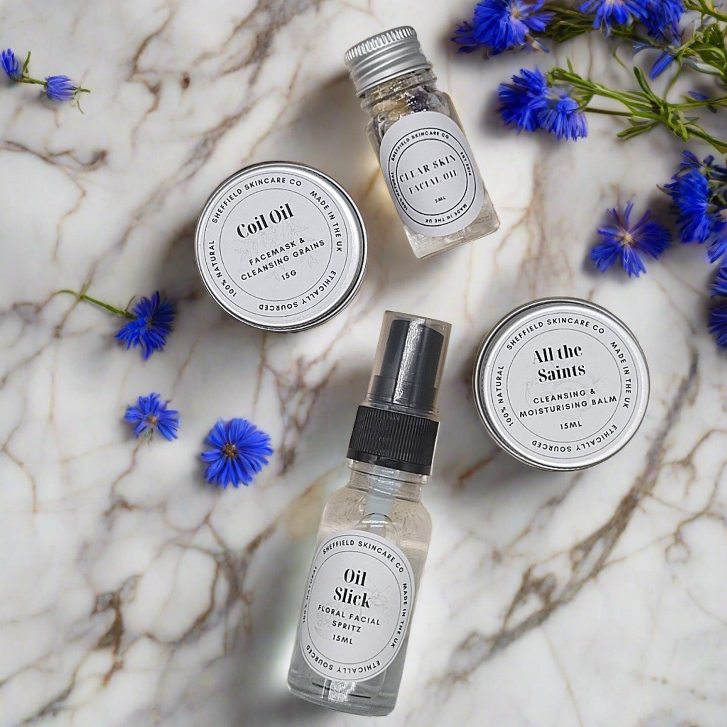 Detox mini facial set