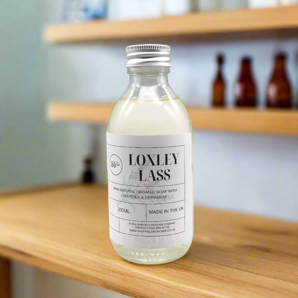 Loxley lass soap 200ml cap