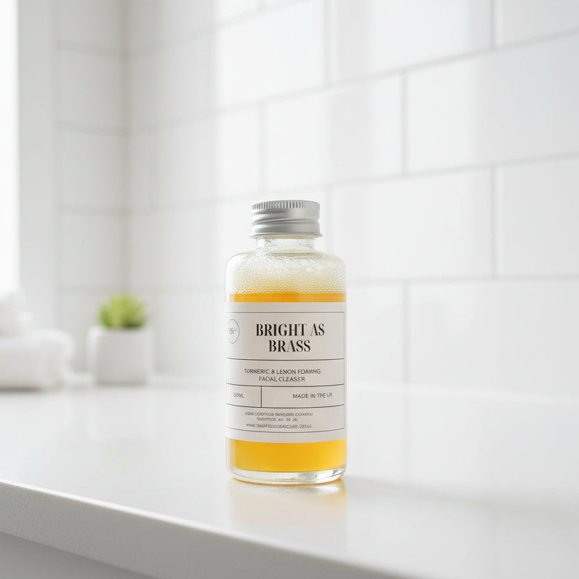 Bright as Brass Foaming facial cleanser