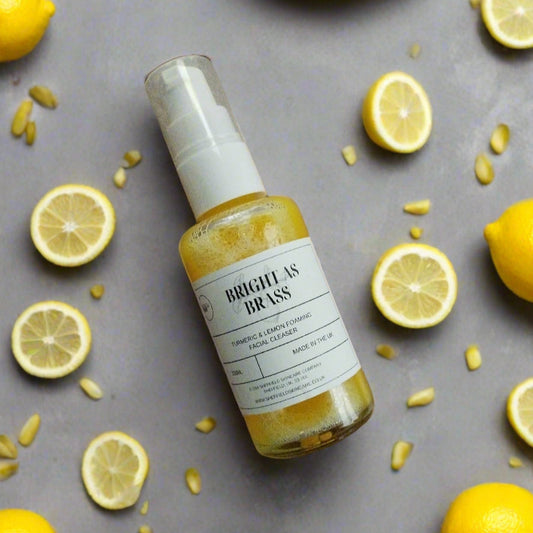 Bright as Brass Foaming facial cleanser
