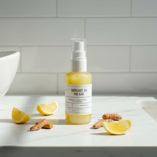 Bright as Brass Foaming facial cleanser