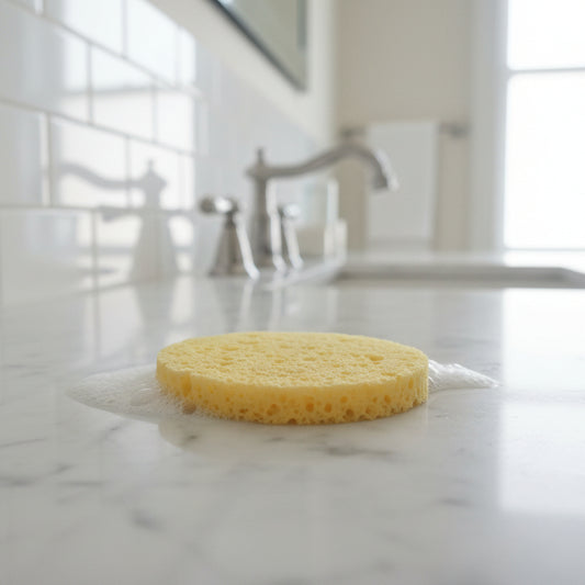 Cellulose face cleasing pads 5 pack