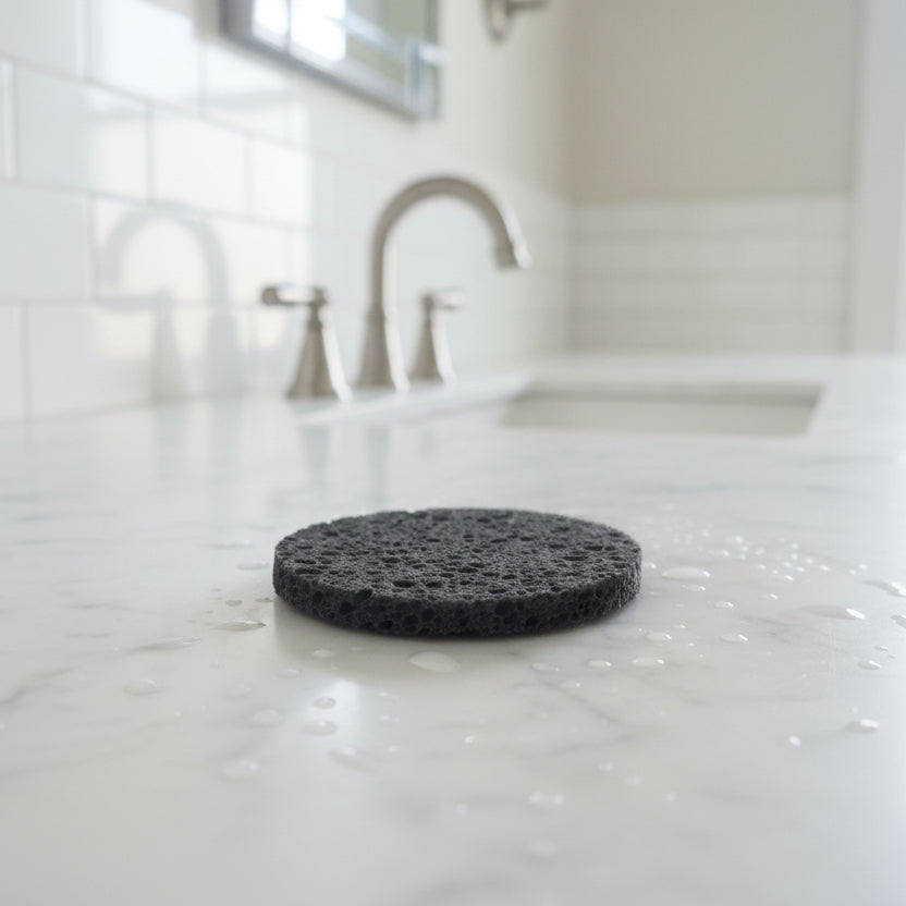 Cellulose face cleasing pads 5 pack