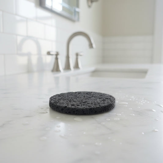 Cellulose face cleasing pads 5 pack