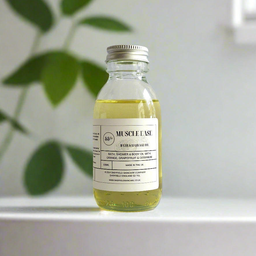 Muscle Ease Bath, Shower and Massage Oil