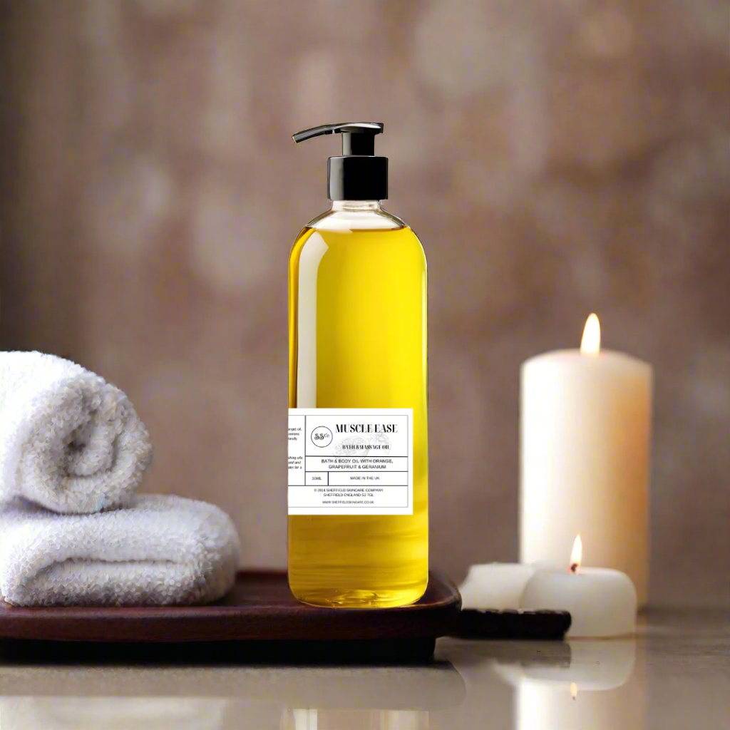 Muscle Ease Bath, Shower and Massage Oil