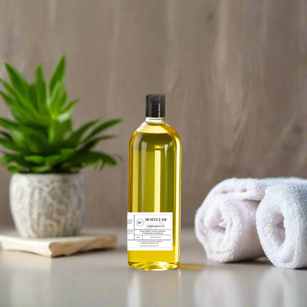 Muscle Ease Bath, Shower and Massage Oil