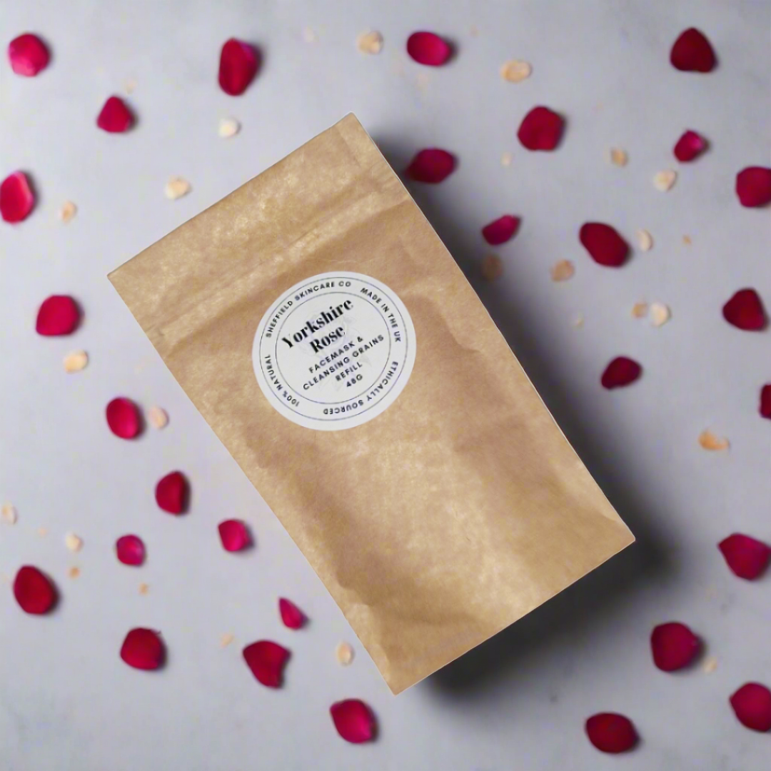 Yorkshire Rose Face Mask & Cleansing Grains