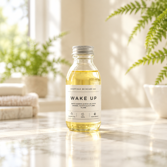 Wake Up Bath, Shower & Massage Oil