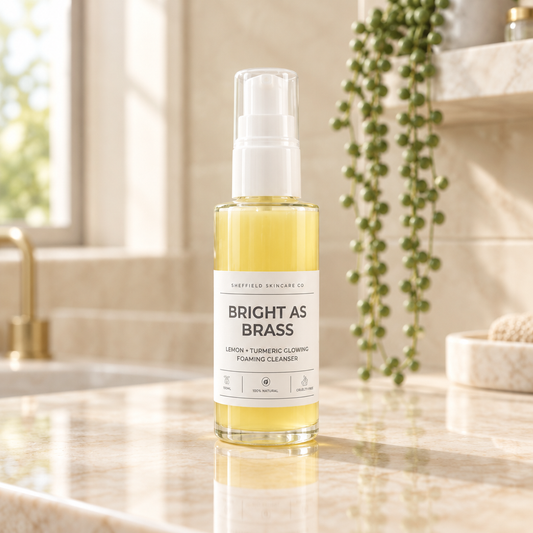 Bright as Brass Foaming facial cleanser