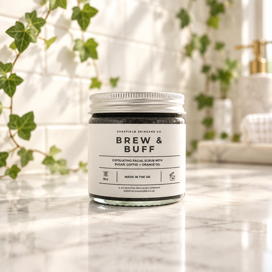 Brew and Buff Facial scrub
