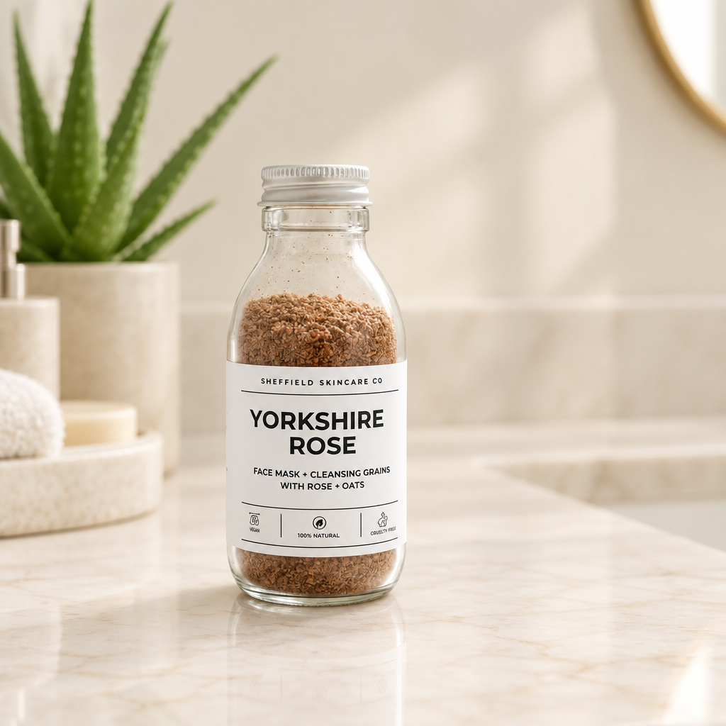 Yorkshire Rose Face Mask & Cleansing Grains