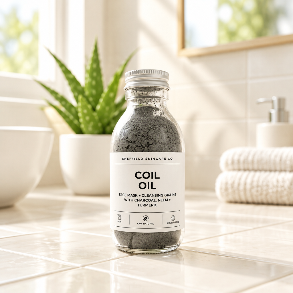 Coil Oil Face Mask & Cleansing Grains
