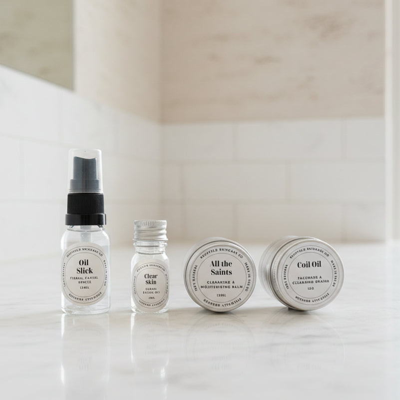 Detoxing mini facial set