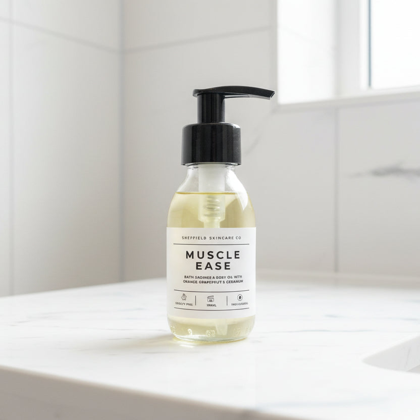 Muscle Ease Bath, Shower and Massage Oil