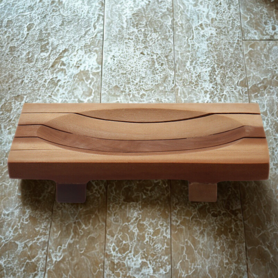 Sutainable wooden soap dishes