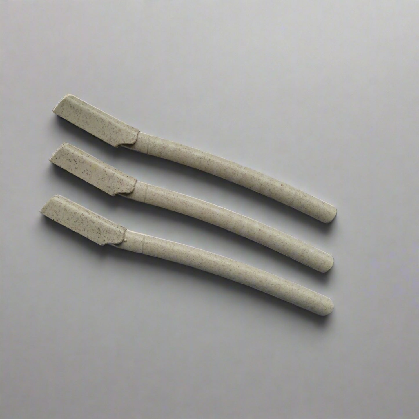 biodegradable face razor set of 3