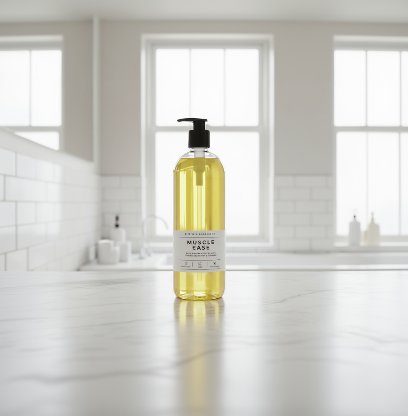 Muscle Ease Bath, Shower and Massage Oil