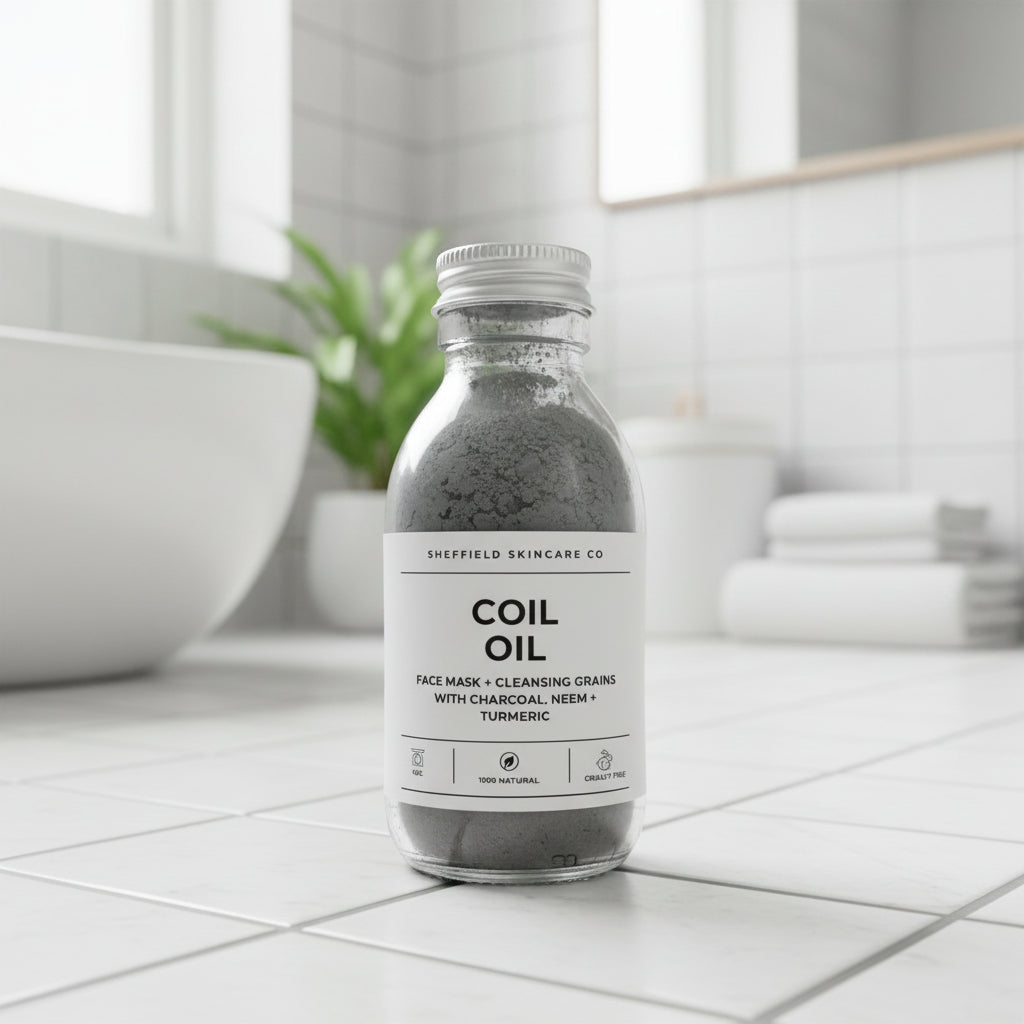 Coil Oil Face Mask & Cleansing Grains