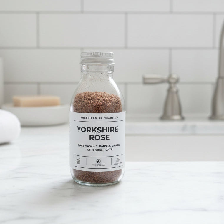 Yorkshire Rose Face Mask & Cleansing Grains